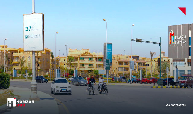 علم - مول إسبانيا - الشيخ زايد