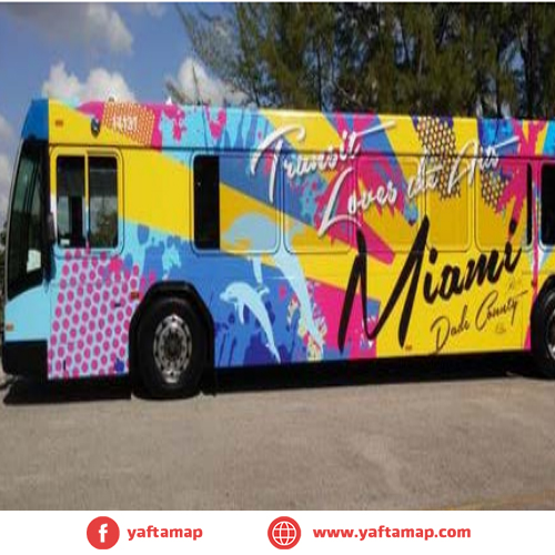 TRANSPORTATION ADS - MINI BUS 618 - BUS WRAP